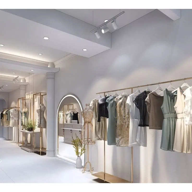 Thi công shop quần áo