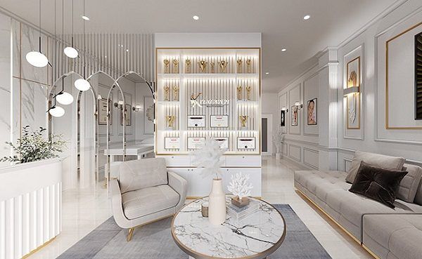 Thiết kế thi công spa thẩm mỹ viện tại Quận 7