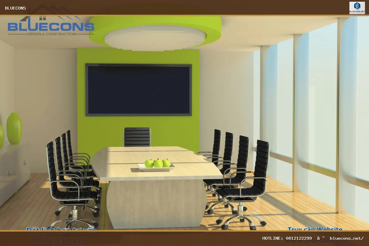 Thiết kế văn phòng đẹp nhất – hình ảnh Bluecons