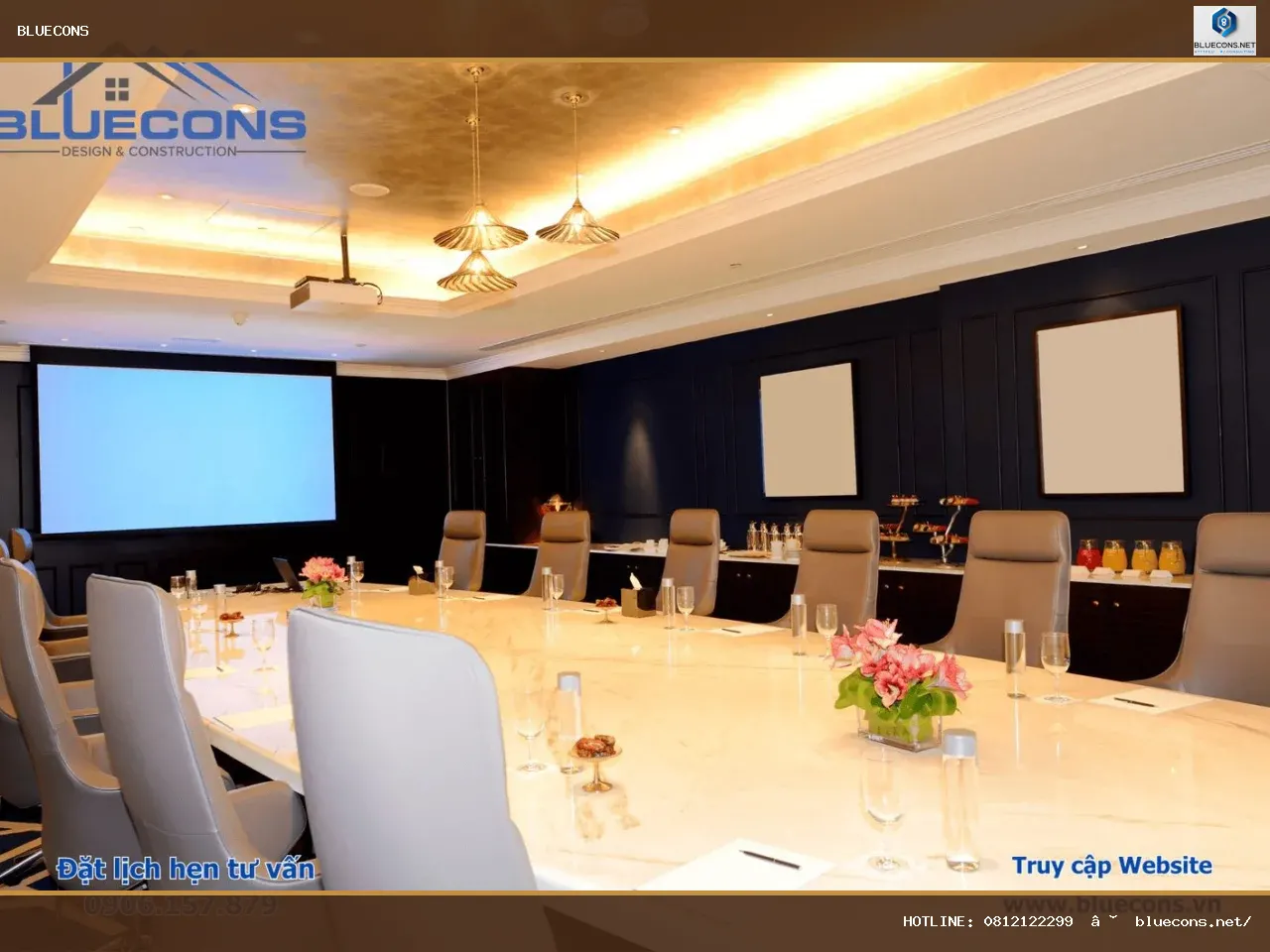 Thiết kế văn phòng đẹp nhất – hình ảnh Bluecons