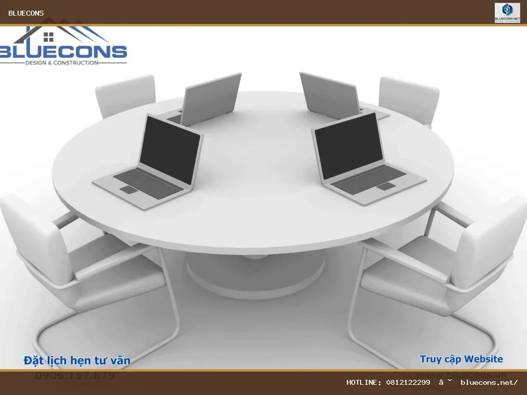Thiết kế văn phòng đẹp nhất – hình ảnh Bluecons