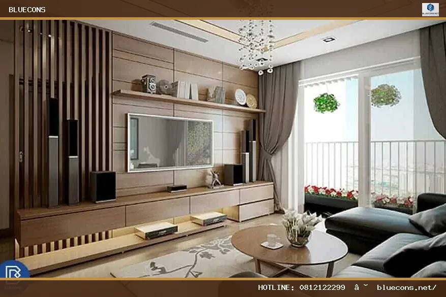 Tổng thầu thi công nội thất biệt thự – hình ảnh Bluecons