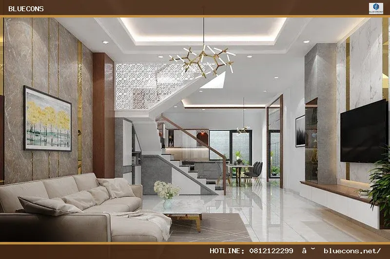 Top 3 mẫu thiết kế nội thất nhà phố – hình ảnh Bluecons