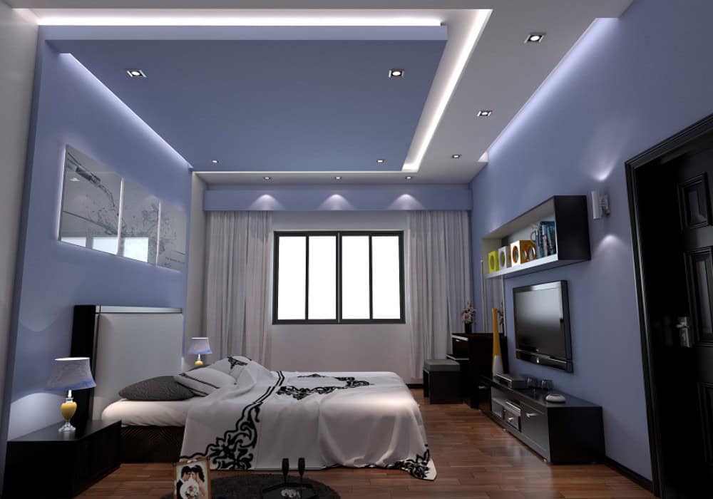 Mẫu trần trang trí cho phòng ngủ