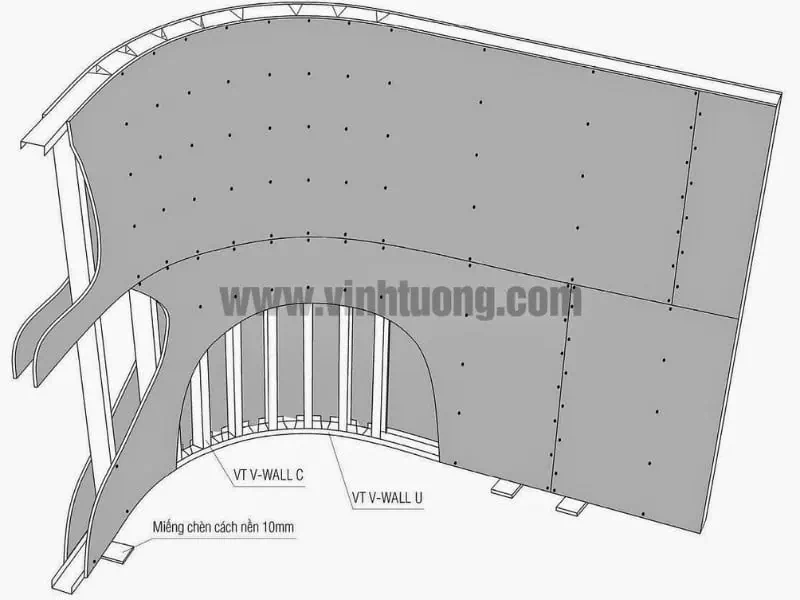 Mẫu thiết kế sáng tạo từ thạch cao