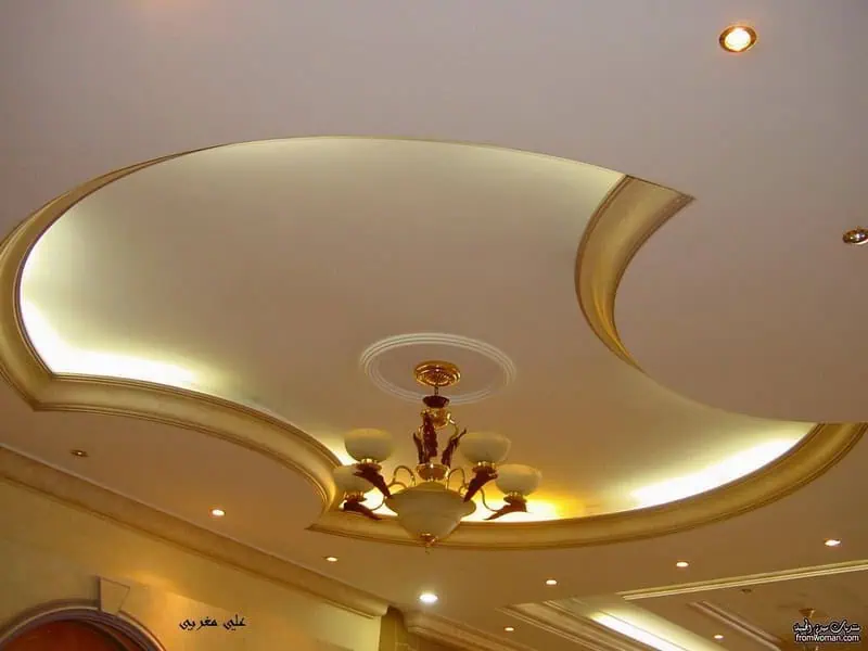 Quá trình thi công trần thạch cao uốn cong