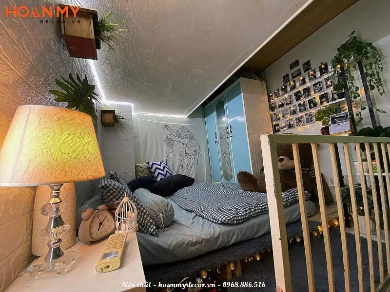Hình ảnh trang trí phòng trọ đơn giản