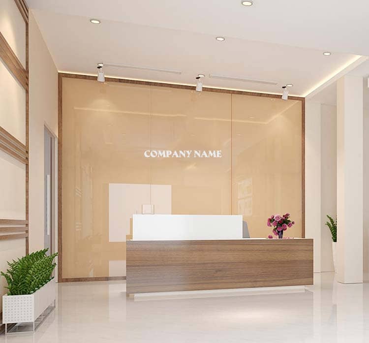 Cây cảnh trong không gian tiếp đón