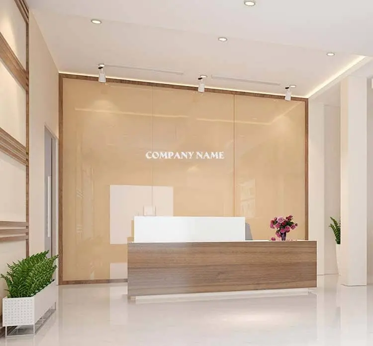 Cây cảnh trong không gian tiếp đón