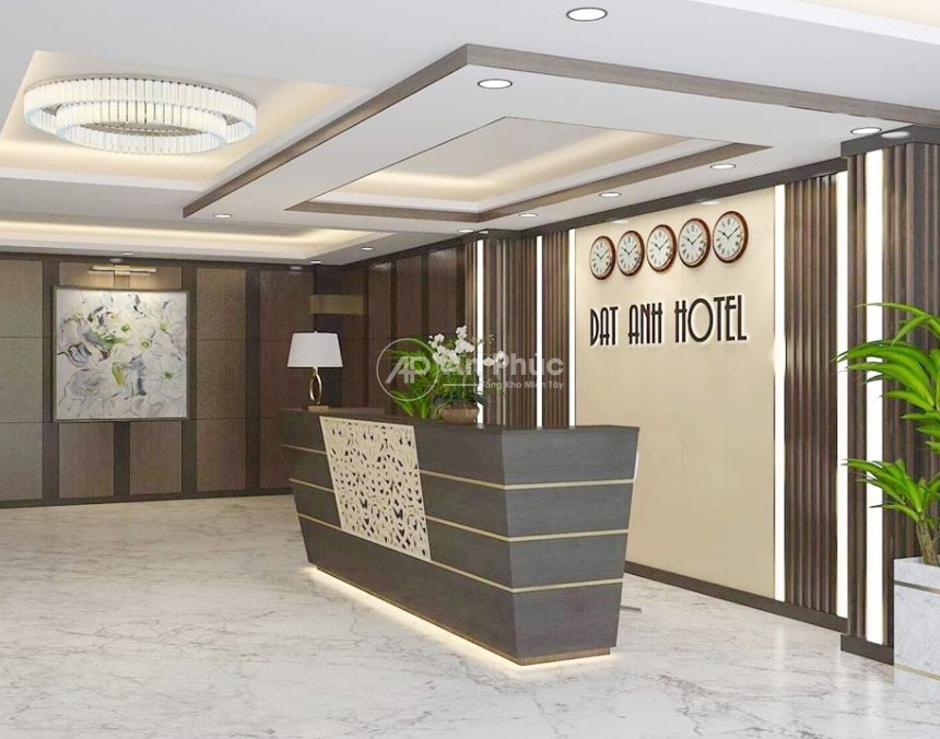 Quầy lễ tân hiện đại