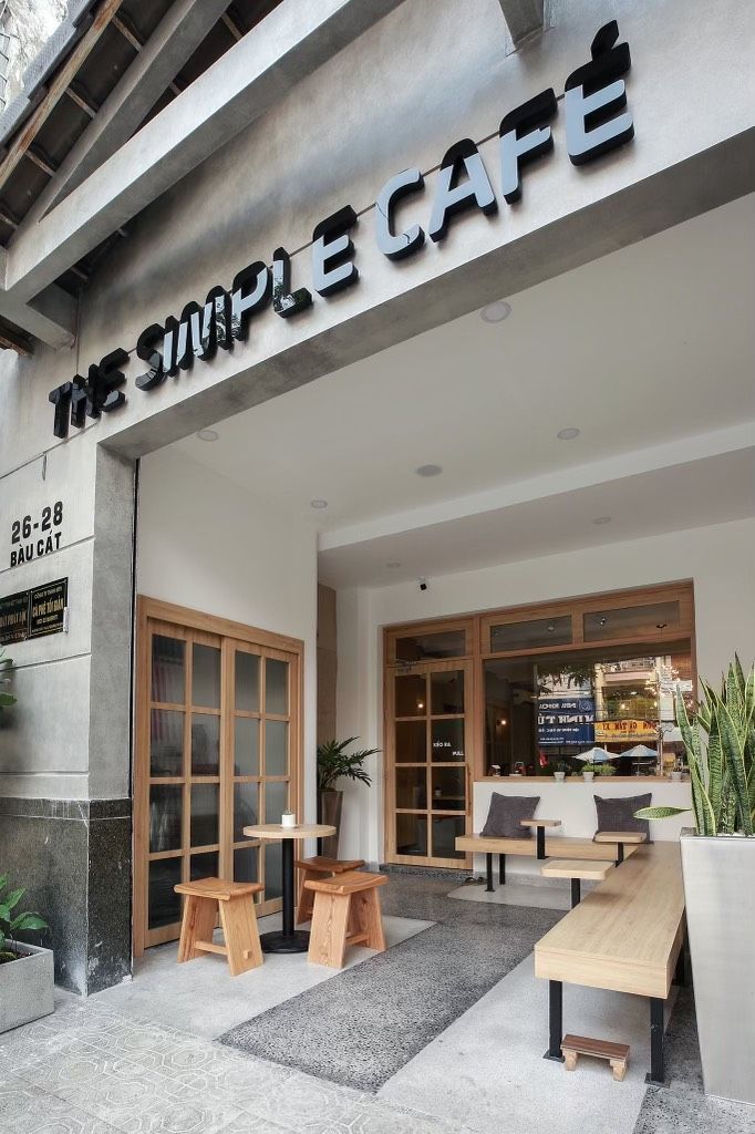 Trọn decor thi công quán cafe 70m2 Tân Bình
