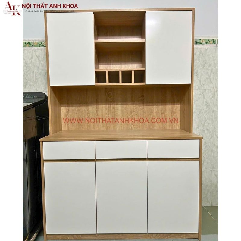 tu bep mini cho phong tro go cong nghiep chong am 10 2