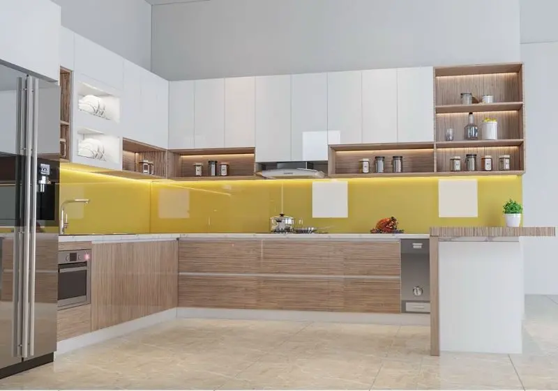 Tủ bếp MDF chống ẩm
