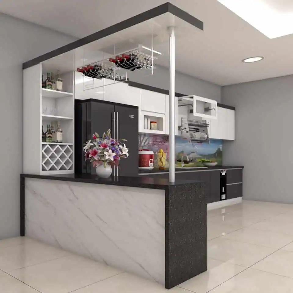 Quầy bar mini tiện nghi