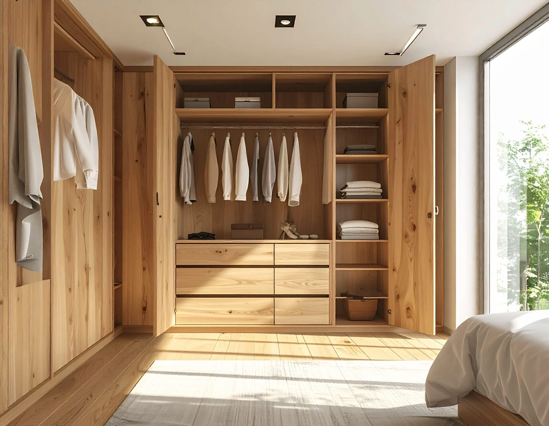 Tủ quần áo cửa lùa 2 cánh