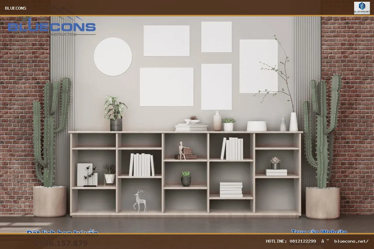 Tủ trưng bày tủ kính cao cấp – hình ảnh Bluecons