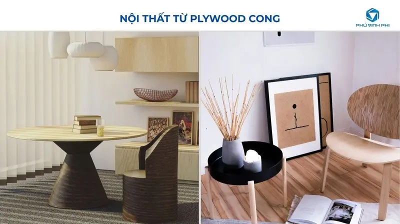 Ứng dụng của plywood trong nội thất hiện đại