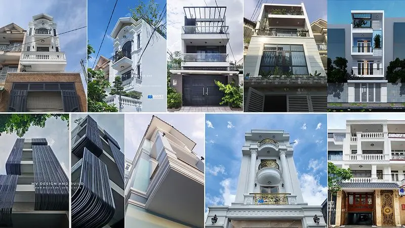 Hình ảnh thi công nhà phố trọn gói tại TPHCM