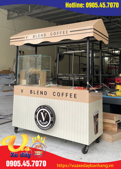 Xe bán cà phê bằng xe máy