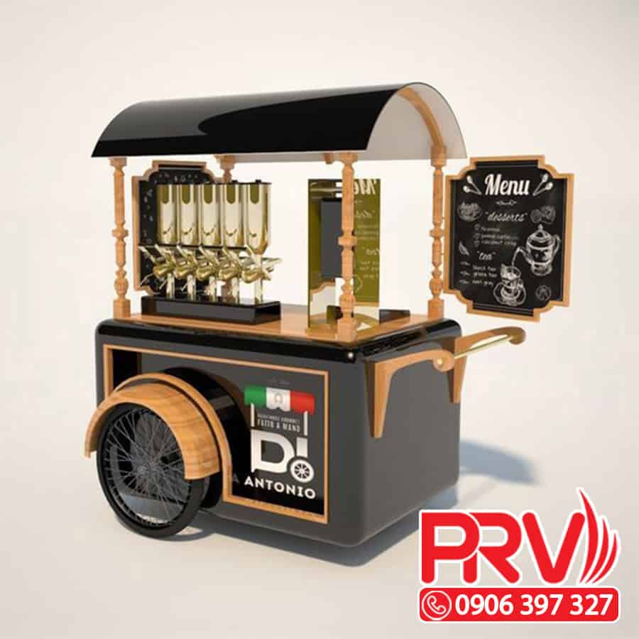 Xe bán cà phê độc lạ