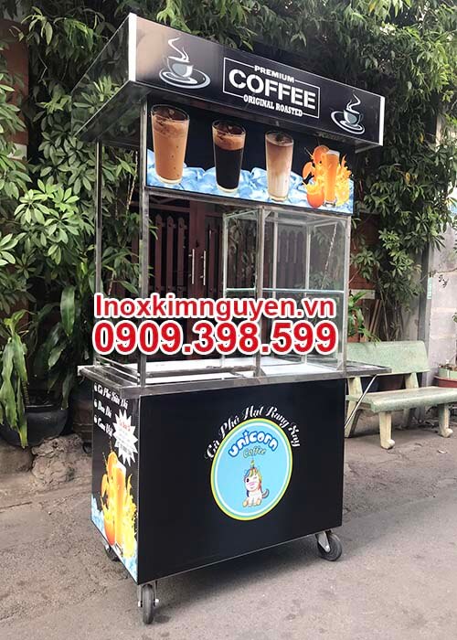 Xe bán cà phê lớn