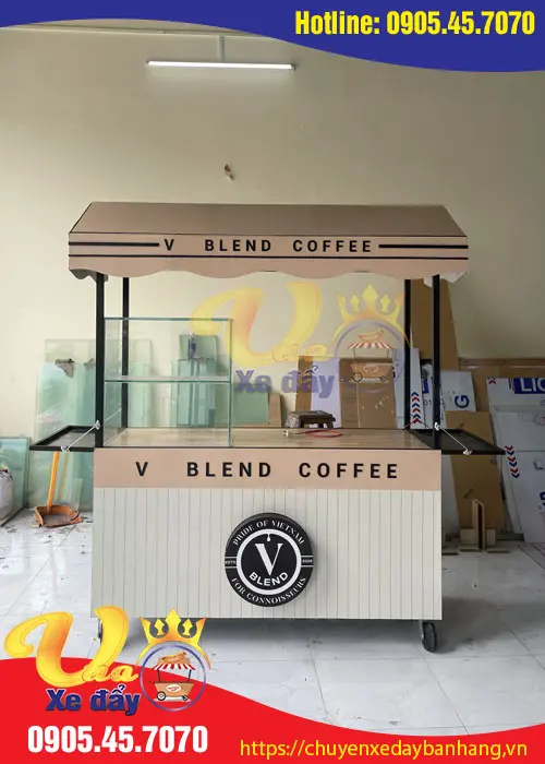 Mô hình xe bán cà phê đa dạng