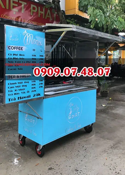 Xe đẩy cà phê giá rẻ