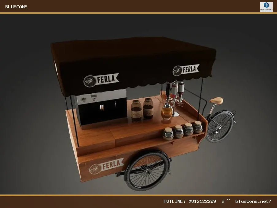 Xe cafe bao nhiêu tiền – hình ảnh Bluecons