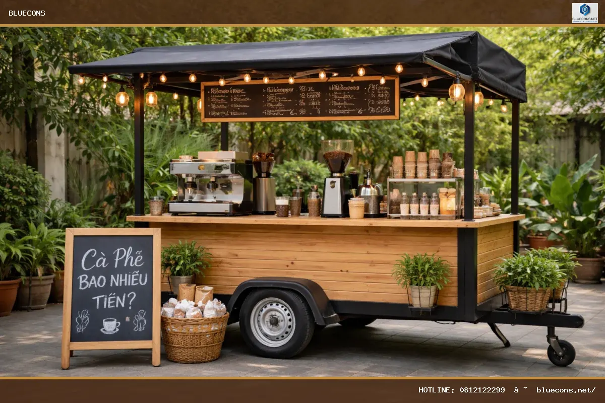 Xe cafe bao nhiêu tiền – ảnh minh họa Bluecons
