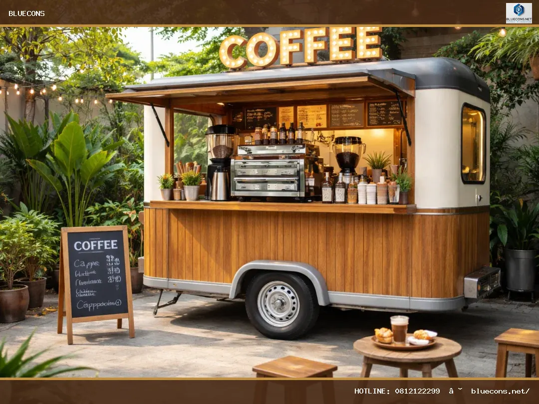 Xe cafe bao nhiêu tiền – ảnh minh họa Bluecons
