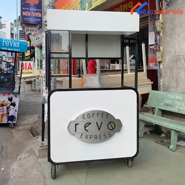 Xe đẩy cà phê hiện đại