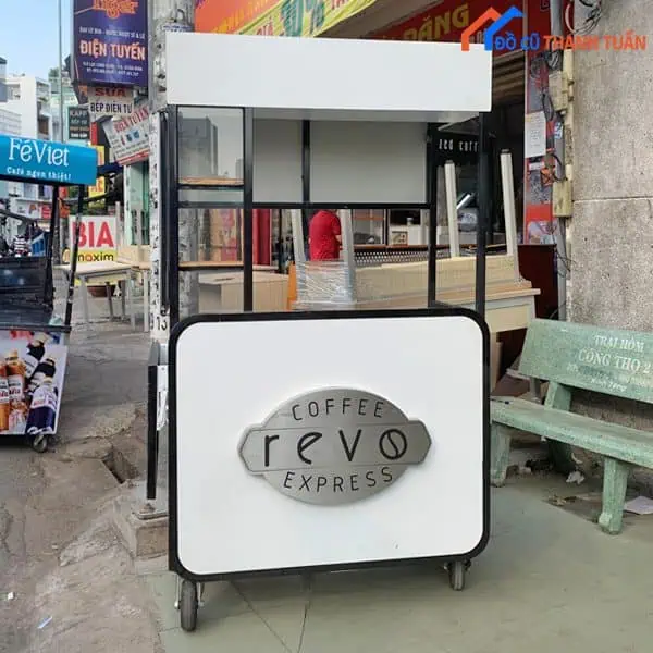 Xe đẩy cà phê hiện đại