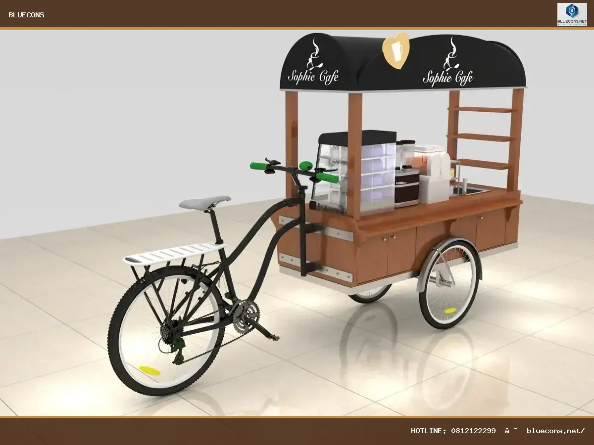 Xe cafe đẹp – hình ảnh Bluecons