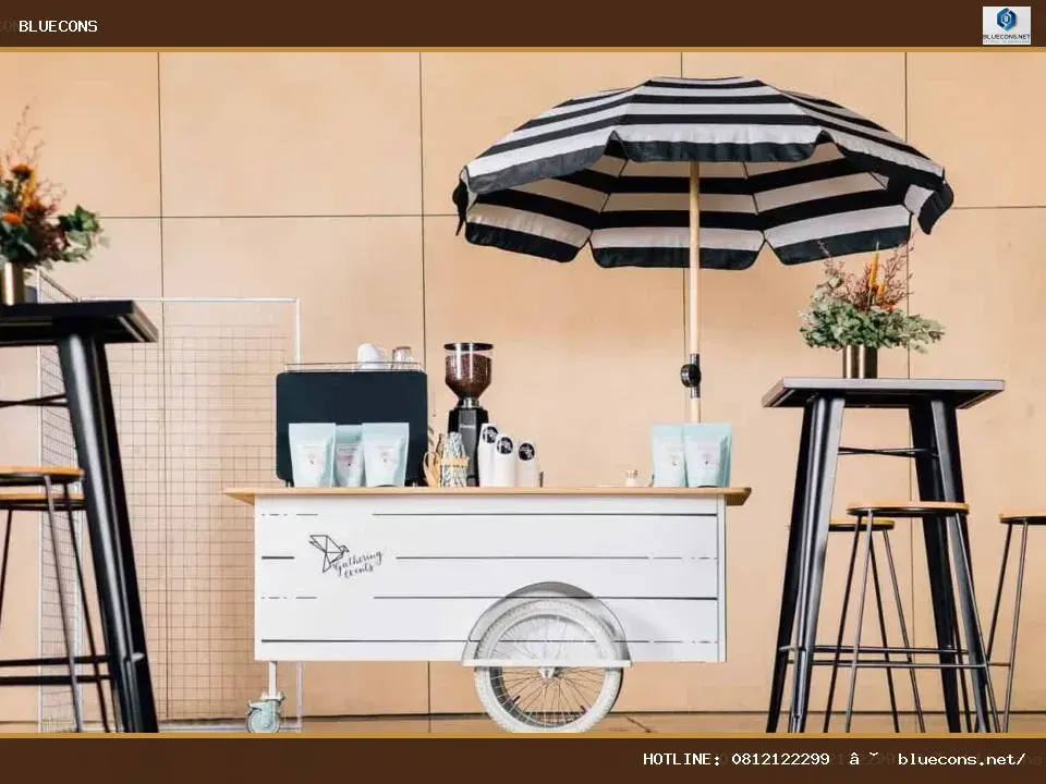 Xe cafe đẹp – hình ảnh Bluecons