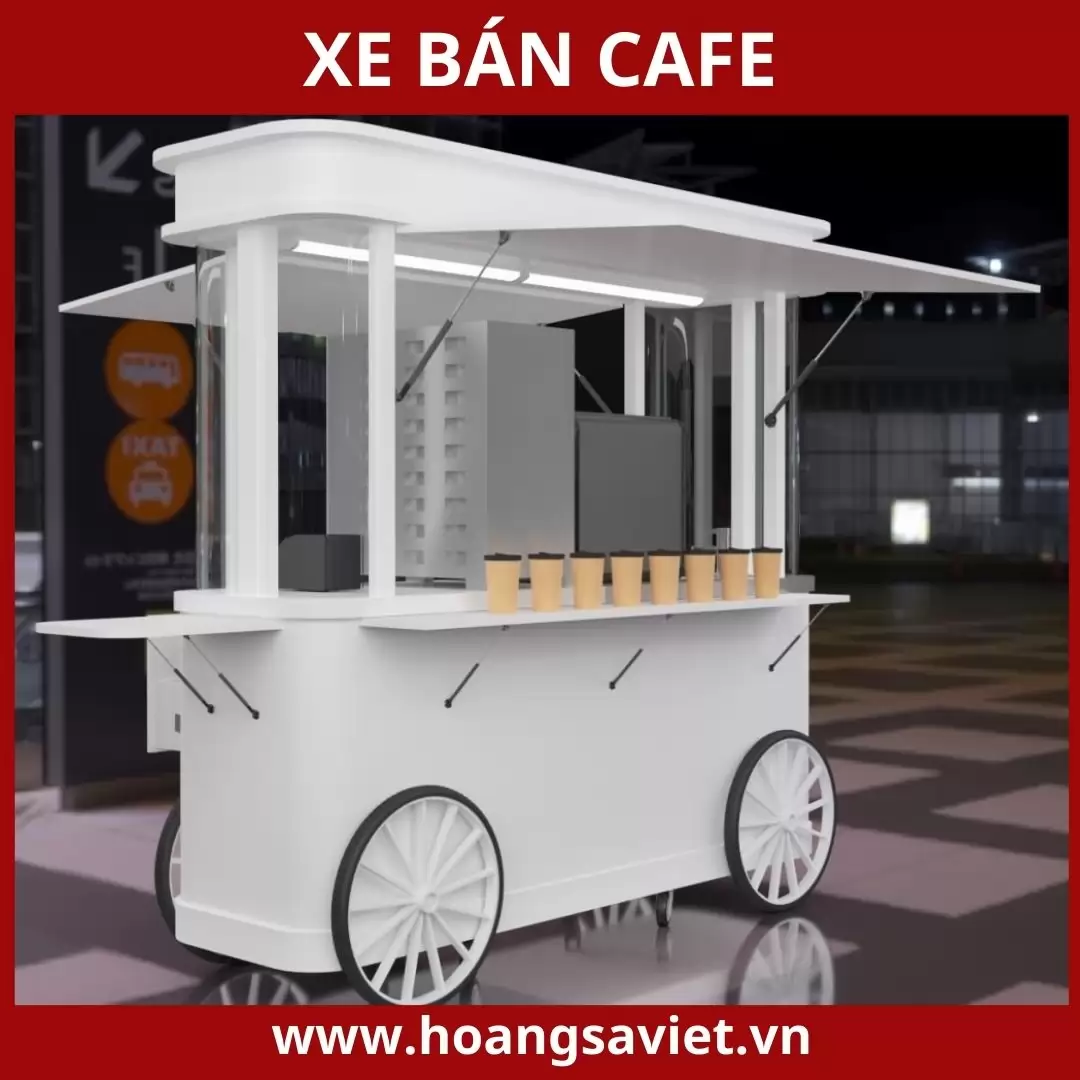 Xe cà phê tuyệt đẹp