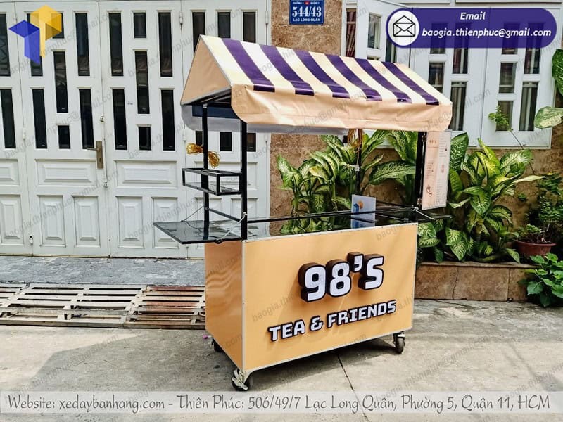 Xe cà phê gỗ