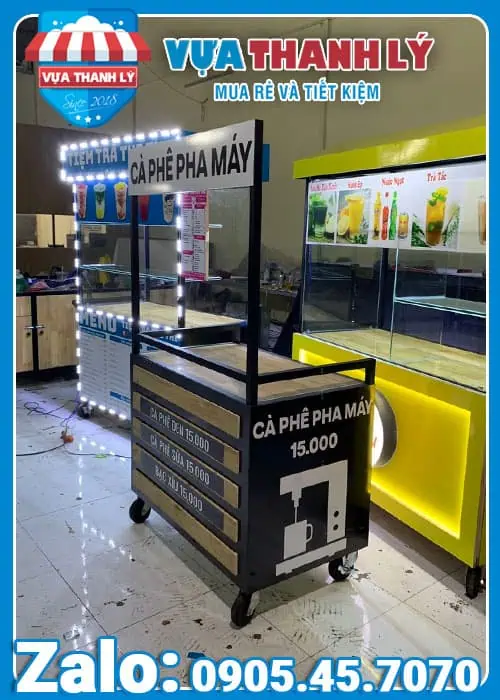 Xe cafe thanh lý