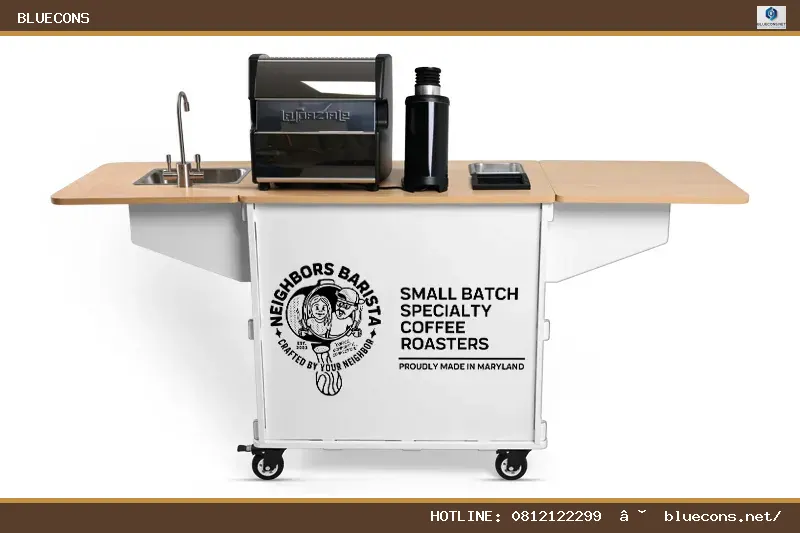 Xe cafe mang đi đẹp – hình ảnh Bluecons
