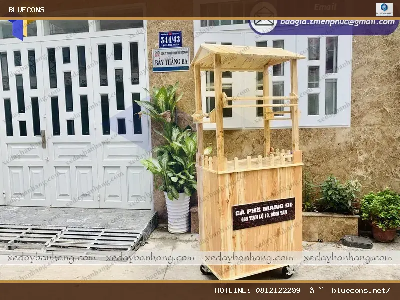 Xe cafe mang đi đẹp – hình ảnh Bluecons