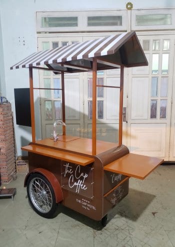 Xe Đẩy Cà Phê Mini