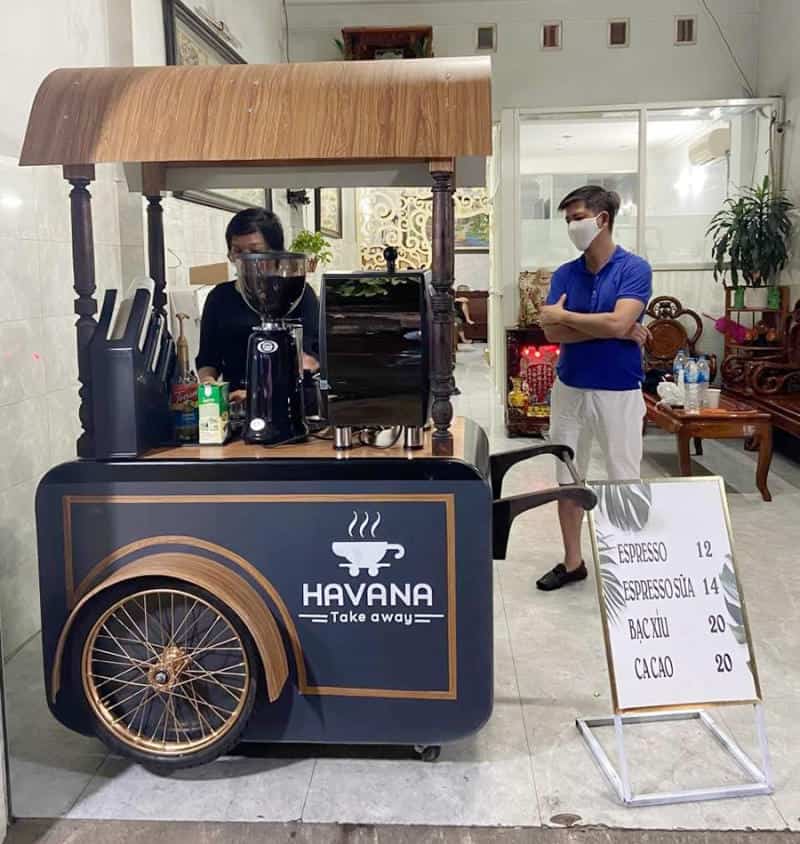 Xe cafe đẹp