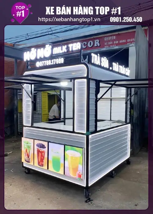 Kiot bán trà sữa