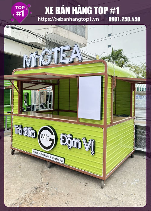 Mô hình xe kiot bán hàng