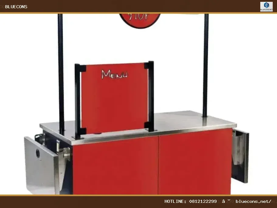 Xe quầy cafe – hình ảnh Bluecons