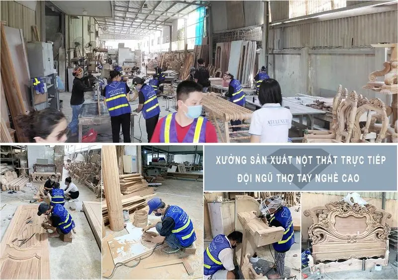 Xưởng sản xuất nội thất chung cư tại ATZ Luxury