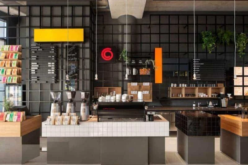 ý tưởng thiết kế quầy cafe – hình ảnh Bluecons