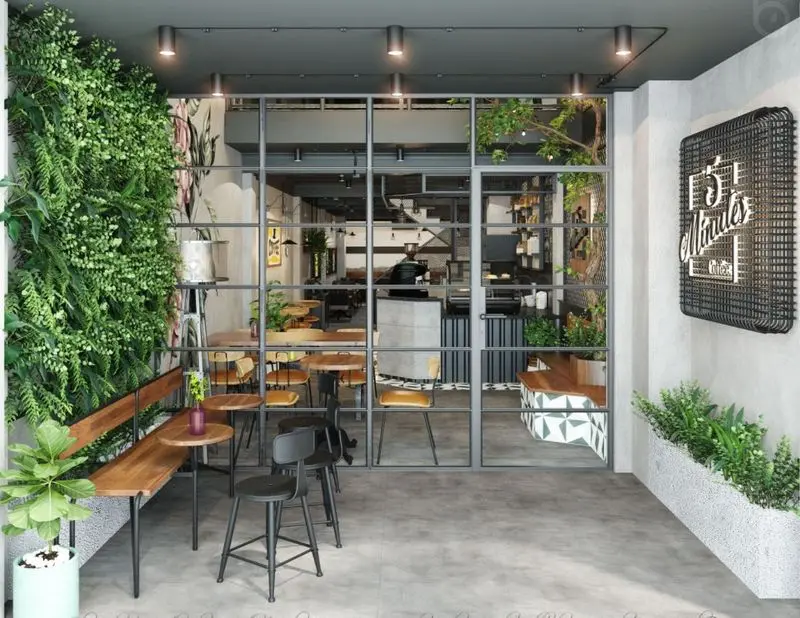 Thiết kế nội thất quán cafe
